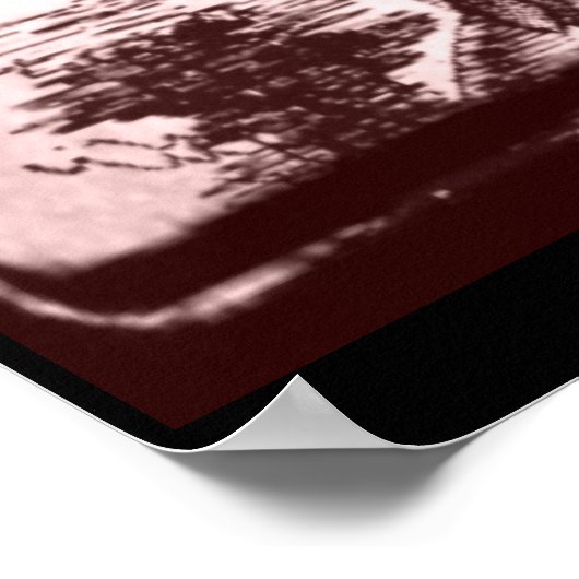 Oude geit van slangen poster (Hoek)