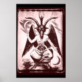 Oude geit van slangen poster (Voorkant)