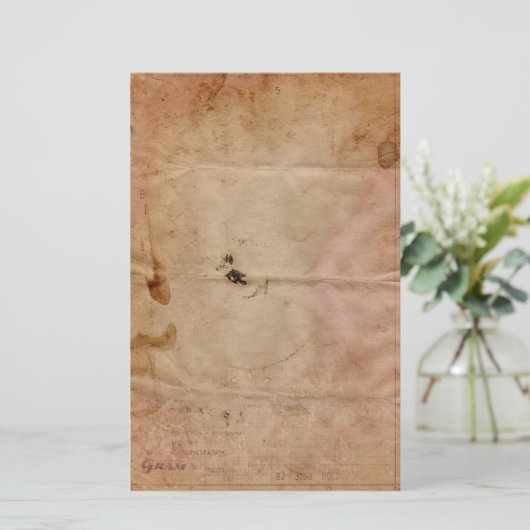 Oude Gekleurde Telegram Stationery Briefpapier (Staand voorkant)