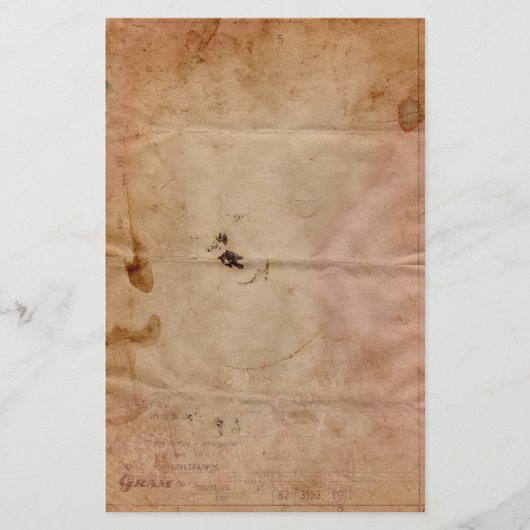 Oude Gekleurde Telegram Stationery Briefpapier (Voorkant)