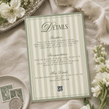 Oude Geld Ivoor Groene Trouwdetails 