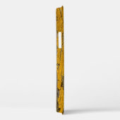 Oude gele deur of omheining met verschillende verf Case-Mate iPhone case (Achterkant / Rechts)