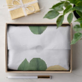Oude gele roos bloem tissuepapier (Geschenk)