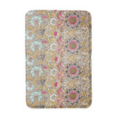 Oude gele roze William Morris's Corncockle Badmat (Voorkant Verticaal)