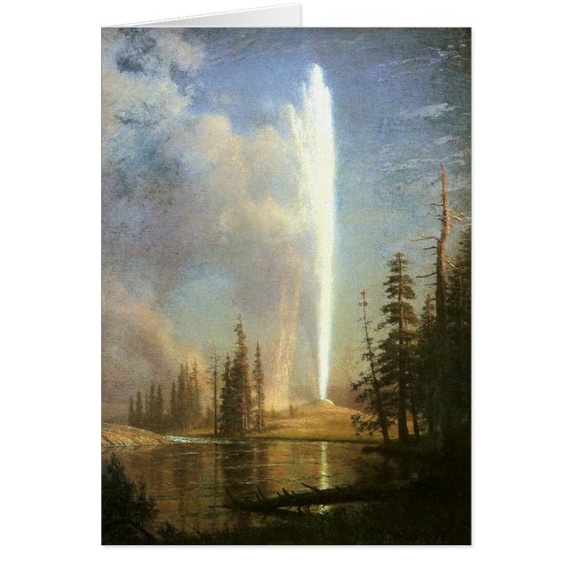 Oude gelovigen, Albert Bierstadt (Voorkant)