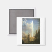 Oude gelovigen, Albert Bierstadt Magneet (Voorkant / Achterkant)