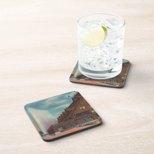 Oude gelovigen bier onderzetter (Rechterzijde)