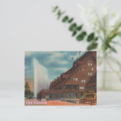 Oude gelovigen briefkaart (Staand voorkant)