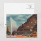 Oude gelovigen briefkaart (Voorkant / Achterkant)