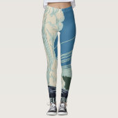  oude gelovigen in het Yellowstone National Park Leggings (Voorkant)