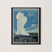 oude gelovigen in het Yellowstone National Park Legpuzzel (Verticaal)