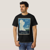  oude gelovigen in het Yellowstone National Park T-shirt (Voorkant volledig)