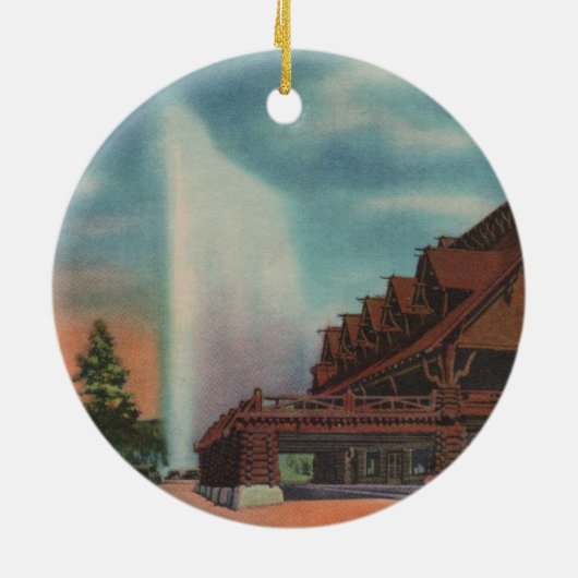 Oude gelovigen keramisch ornament (Achterkant)