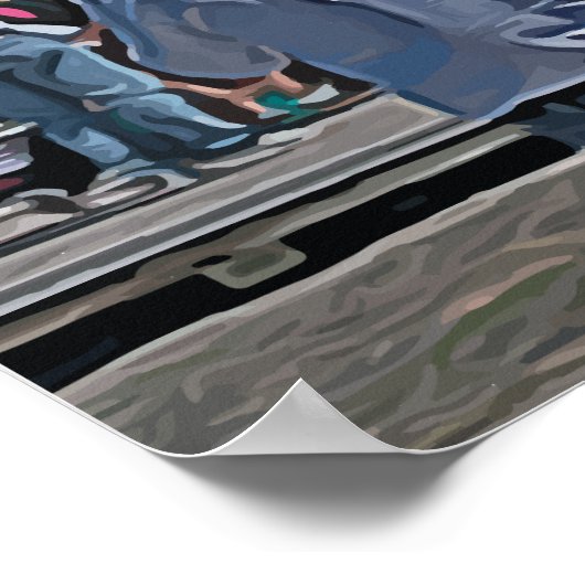 Oude gelovigen poster (Hoek)