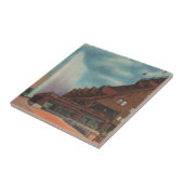 Oude gelovigen tegeltje (Zijkant)