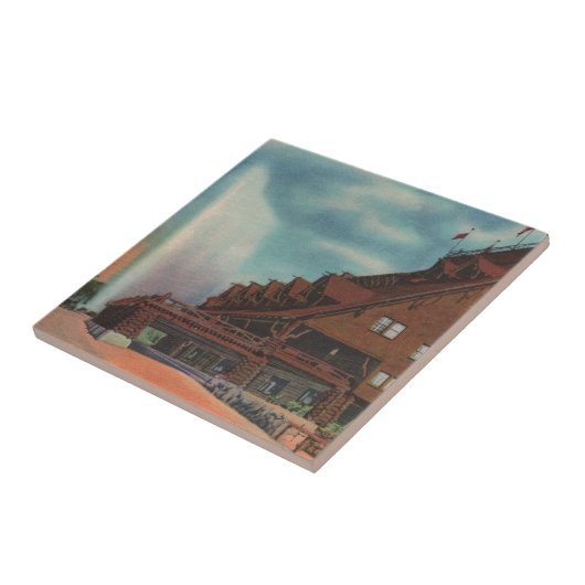 Oude gelovigen tegeltje (Zijkant)