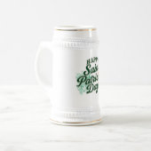 Oude Gelukkige St. Patrick's dag Bierpul (Voorkant links)