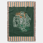 Oude Gelukkige St. Patrick's dag  Deken (Voorkant Verticaal)
