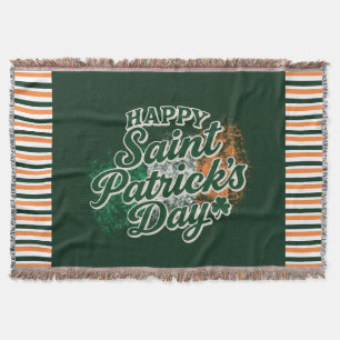 Oude Gelukkige St. Patrick's dag Deken