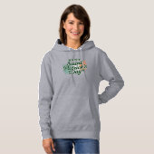 Oude Gelukkige St. Patrick's dag Hoodie (Voorkant volledig)