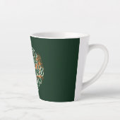 Oude Gelukkige St. Patrick's dag Latte Mok (Rechts)