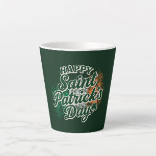Oude Gelukkige St. Patrick's dag Latte Mok