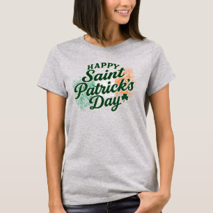 Oude Gelukkige St. Patrick's dag T-shirt