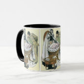 Oude Gelukkige Vaderdag, Victoriaanse babywieg Mok (Voorkant links)