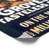 Oude genees, verhaalsmiddelen: Grove's smakeloze k Poster (Hoek)