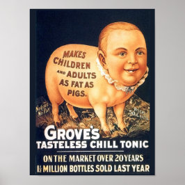 Oude genees, verhaalsmiddelen: Grove's smakeloze k Poster