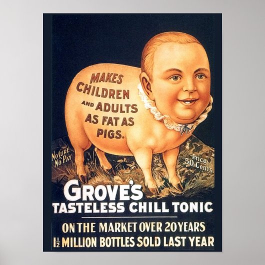 Oude genees, verhaalsmiddelen: Grove's smakeloze k Poster (Voorkant)