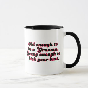 Oude genoeg Granma Mok