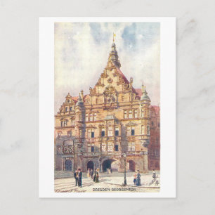 Oude Georgentor, Dresden, Duitsland Briefkaart