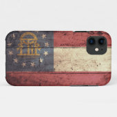 Oude Georgische vlag; Case-Mate iPhone Case (Achterkant (horizontaal))