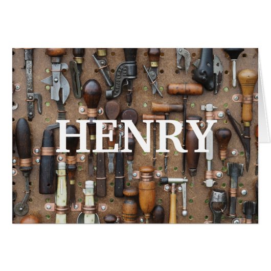 Oude Gereedschap - Gelukkige Verjaardag, je oude g (Voorkant Horizontaal)