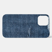 Oude gescheurde denim: jeans textuur. Case-Mate iPhone case (Achterkant (horizontaal))