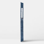 Oude gescheurde denim: jeans textuur. Case-Mate iPhone case (Achterkant / Links)