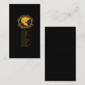 Oude geschiedenis - Alexander de Grote Wereld Tour Visitekaartje (Voorkant / Achterkant)