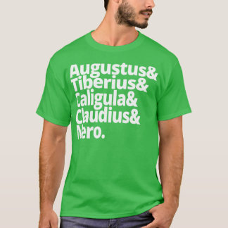 Oude geschiedenis Heil Caesar Romeinse keizers 1 T-shirt