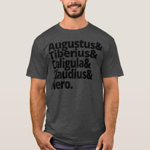 Oude geschiedenis Heil Caesar Romeinse keizers T-shirt