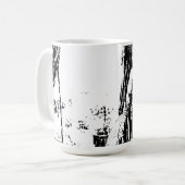 Oude geschiedenis koffiemok (Voorkant links)