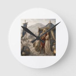 Oude geschiedenis ronde klok