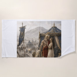 Oude geschiedenis strandlaken