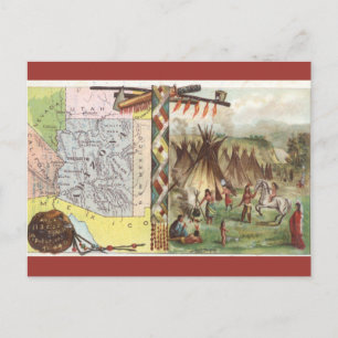 Oude geschiedenis van Arizona Briefkaart