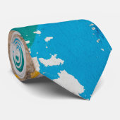 Oude geschilderde muur met graffiti stropdas (Opgerold)