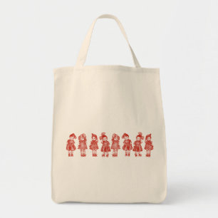 Oude gesmolten dollen tote bag