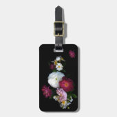 Oude gesmolten Rozen Bagagelabel (Voorkant verticaal)