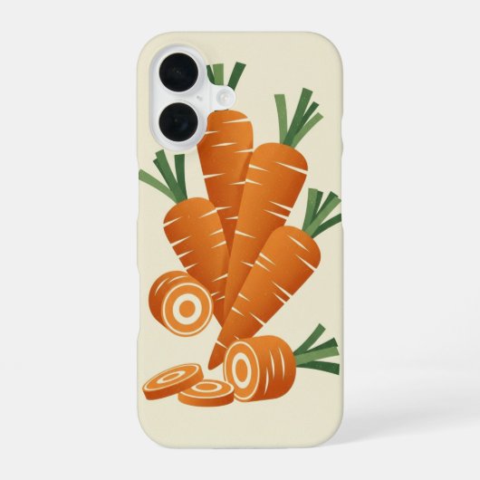 Oude Gestileerde Wortels iPhone 16 Hoesje (Achterkant)