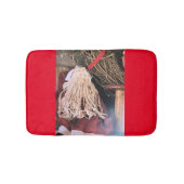 ***OUDE GESTOONDE KUSTSANTA*** BADMAT (Voorkant)