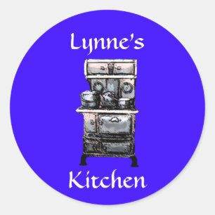 Oude Gestreepte stickers